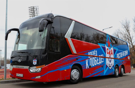 Аренда автобуса для спортсменов