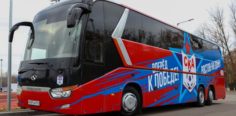 Аренда автобуса для спортсменов